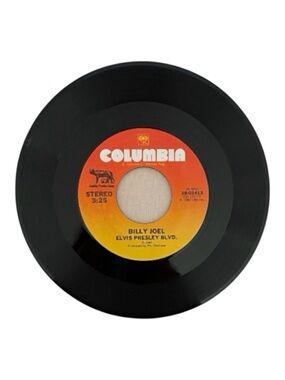 Billy Joel “Elvis Presley Blvd/Allentown 45 rpm Record Vintage 1982